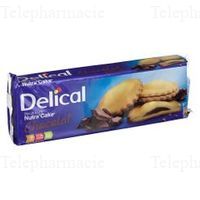 DELICAL NUTRA'CAKE Biscuit chocolat 3/105g