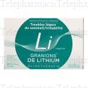 Granions de lithium 1 mg/ 2 ml Boîte de 30 ampoules
