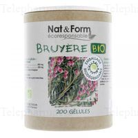 NAT&FORM ECO RESP Bruyère Bio Gél B/200