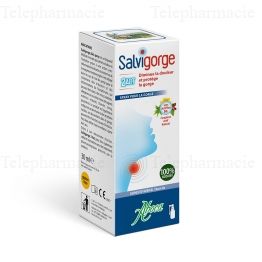 SALVIGORGE 2Act - Spray sans alcool pour maux de gorge 30ml