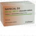 NATECAL D3 600MG/400UI CPR ORO