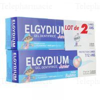 ELGYDIUM JUNIOR Dentif bubble 7-12ans 2T/50ml