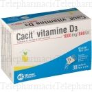 Cacit vitamine d3 1000 mg/880 ui Boîte de 30 sachets