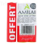 AMILAB SOIN LEVRE TRIO Lot de 3 sticks 3.6ml dont un OFFERT