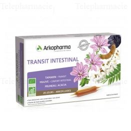 Arkofluides transit intestinal bio 20 ampoules