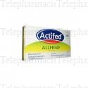 Actifed allergie cétirizine 10 mg Boîte de 7 comprimés