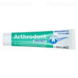 Arthrodont protect gel dentifrice fluore dents et gencives 75ml