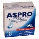Aspro 500 effervescent Boîte de 36 comprimés
