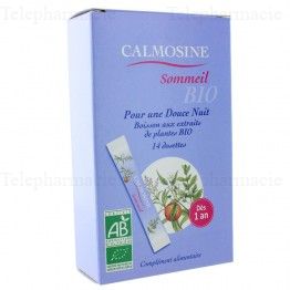 CALMOSINE Sommeil bio Boîte de 14 dosettes de 10ml