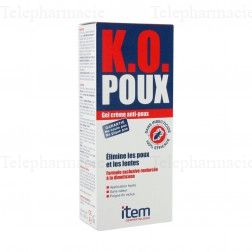 K.o. poux gel crème anti-poux 100ml