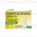 Citrate de bétaïne 2g menthe sans sucre Boîte de 20 comprimés