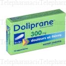 Doliprane 300 mg Boîte de 10 suppositoires