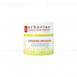 ERBORIAN Ginseng infusion cr&egrave;me jour r&eacute;novation totale pot 50ml