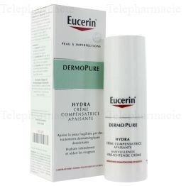 Dermopure hydra crème compensatrice apaisante 50ml