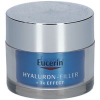 EUCERIN Hyaluron-Filler + 3x Effect - Gel-crème Soin de nuit booster d'hydratation 50ml