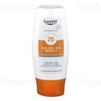 EUCERIN Sun leb protection crème gel SPF25 flacon 150ml