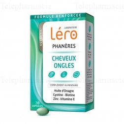 Esthetic' Phanères cheveux et ongles 30 capsules