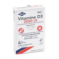 IBSA Vitamine D3 2000 UI 30 films orodispersibles