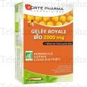 FORT&Eacute; PHARMA Gel&eacute;e royale bio 2000mg 20 ampoules de 10ml