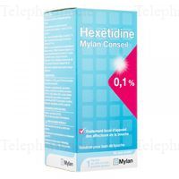 HEXETIDINE H2 PHARMA 0,1 %, solution pour bain de bouche