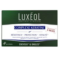 LUXEOL COMPLEXE KERATINE 3 MOIS