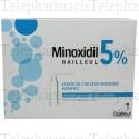 Minoxidil bailleul 5 % 3 Flacons de 60 ml