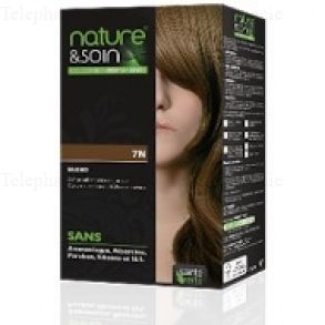 Soin Des Cheveux Nature & Soin - Colorations Permanentes 7N Blond