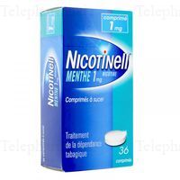 NICOTINELL 1MG MENTHE 204 CPS