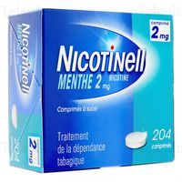 NICOTINELL 2MG MENTHE 204 CPS
