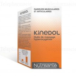 Kinedol huile de massage hyperoxygénée flacon 50ml