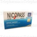 Nicopass 1,5 mg sans sucre menthe fraîcheur Boîte de 36 pastilles