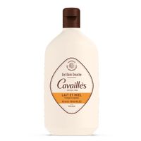 CAVAILLES Gel bain douche Lait et miel 400ml