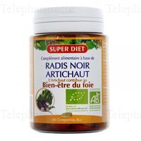 Radis Noir - Artichaut Bio - 80 comprimés