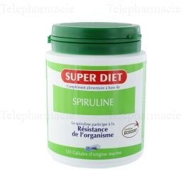 Super Diet Spiruline Bio -120 gélules